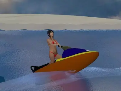 Sea Jet Sport 3D model