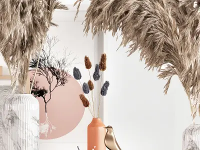 Decorative set-002 3D model