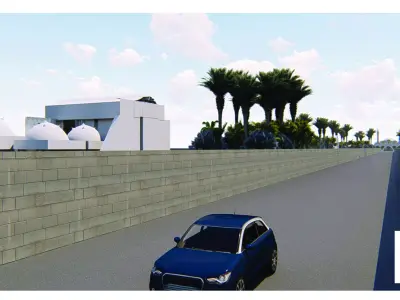 Traditional vernacular villas  3D model