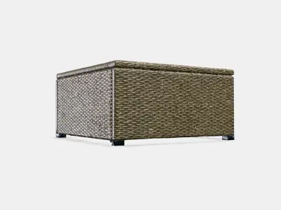 SOLLERON Stool outdoor Low-poly 3D model