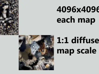 Remains of russian TZM-T TEL loader for TOS-1A Solntsepyok 3D model
