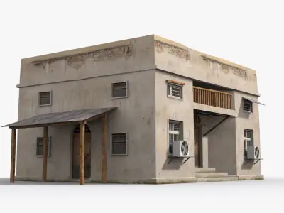 Arab xx2 Low-poly 3D model