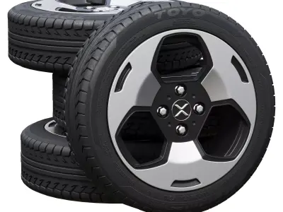 XEV wheels 3D model