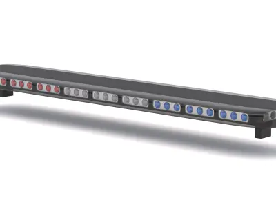 Police Lights 3D model