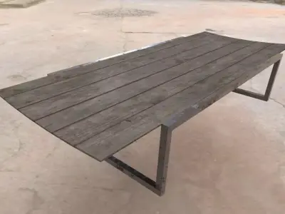 Beach Seat Free low-poly 3D model