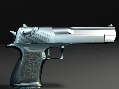 Desert Eagle 3D  Low-poly 3D model