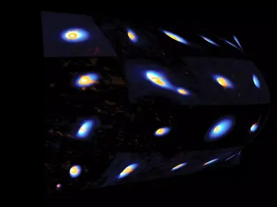 Newborn Stars 3D model