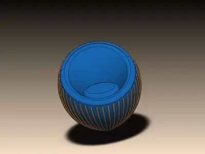 wooden chair Free 3D print model