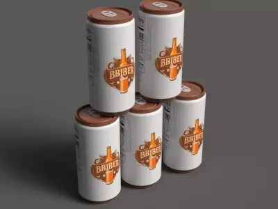 Stunning Beer Can 3D models 3D model
