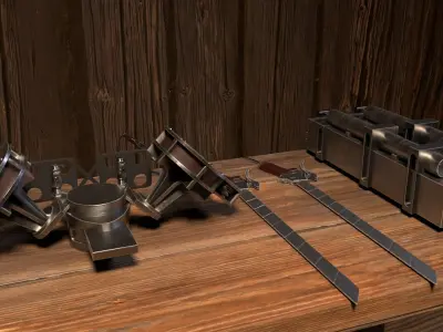 ODM Gear - Attack on Titan Free 3D model