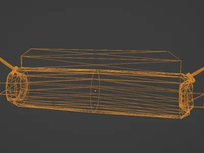 IFAK Trauma Roll Military Medical First Aid Kit Pouch Low-poly 3D model