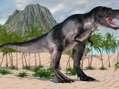 Carnivorous Dinosaurs Collection 3D model