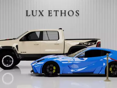 2023 Dodge RAM 1500 TRX Sandblast And Orange Ignition Edition Free 3D model