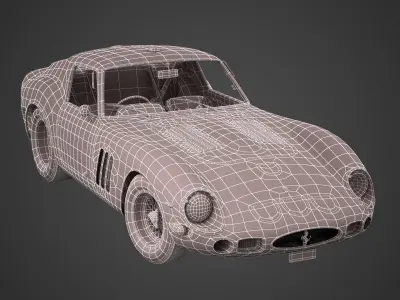 Ferrari 250 GTO - 3767GT - Complete 3D model