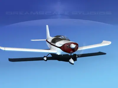 Zlin Z 242 V10 3D model