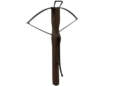Medieval Crossbow 3D model