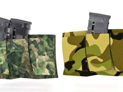magazine pouch 3d model 3D model