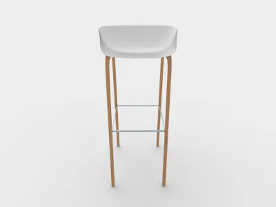 Bar Chair Free 3D model shop