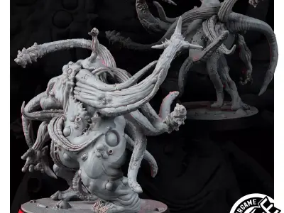 CHAOS SPAWN NURGLASH 3D model