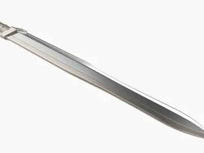 King Gujian sword 3D model