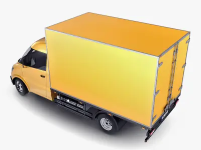 Generic Box Truck M 1 3D model