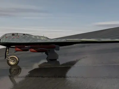 Horten Ho-229B Nachtjager 3D model