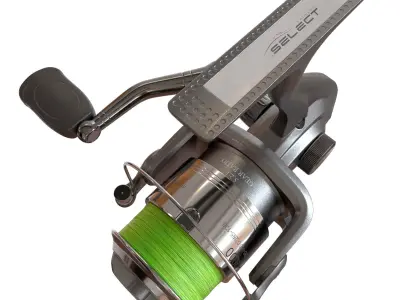 Select Fishing Reel 3D model