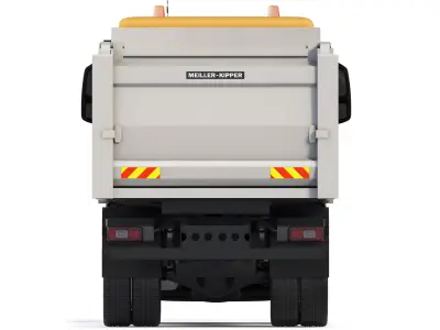 Iveco X-Way tipper 480 8x4 2021 3D model