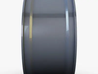 Style 303 wheel ferric gray Mid Poly Low-poly 3D model