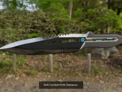 Scifi Sniper Class Pack 3D Model Collection