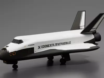 X 37B Orbital Test Vehicle 3D print model