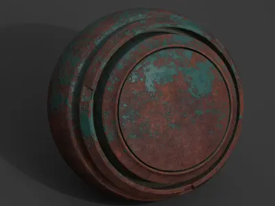 rust smart material 2 in one 3D model