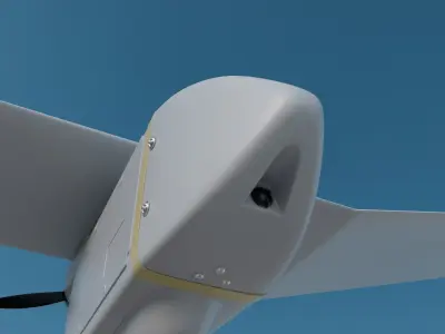 RQ-11 Big Crow US military drone small UAV portable drone 3D model