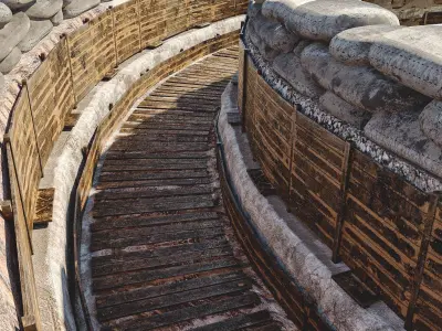 War Barricade pack 3D model