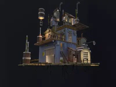 Set House model 3D model