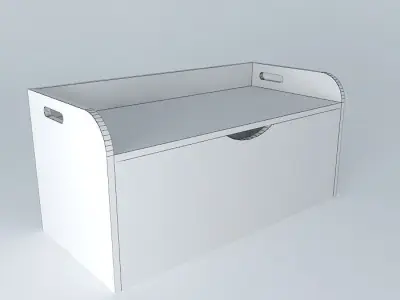 Krister toy box Free 3D model