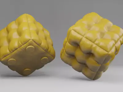 pouf chair Free 3D model