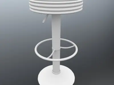 Diner Stool Free 3D model