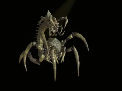 Nightmare Beetle 2 Low-poly 3D model