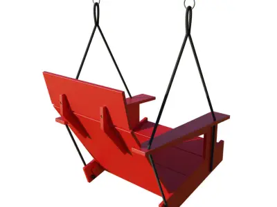 Porch Swing 3D model purchase