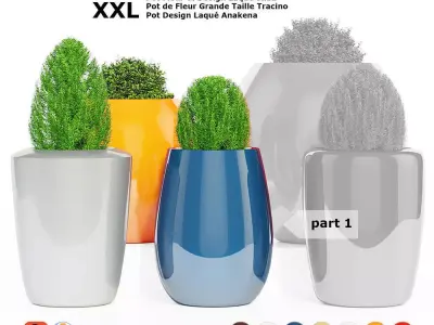 Pot Deco XXL part 1 3D model