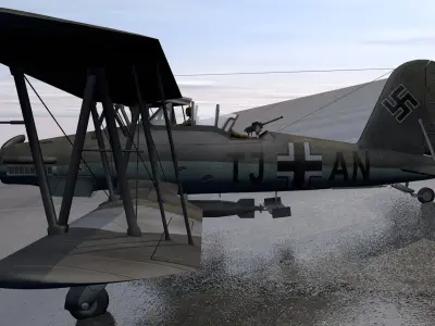 Fieseler Fi-167 Pavla 3D model