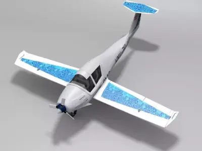 diamond eda40 Low-poly 3D model