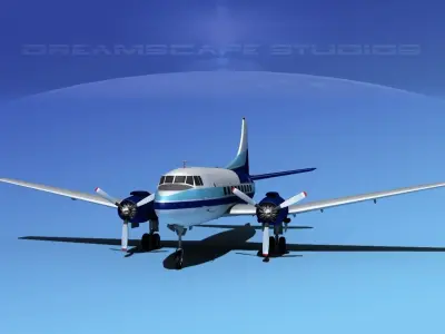 Martin 202 Private 3D model