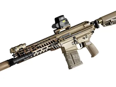 SIG SAUER XM7 MCX SPEAR Low-poly 3D model