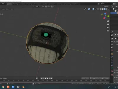 FREE 3D MODEL Rocket League Ball Free low-poly 3D model