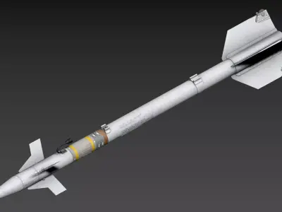 AIM-9P 3D model