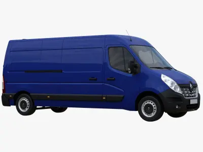 Renault Master L3H2 Van 3D model
