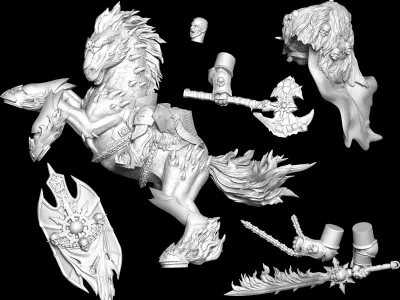 Warmaker beast 3D print model purchase