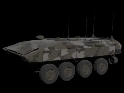 ACV Amphibious Combat Vehicle 3D model